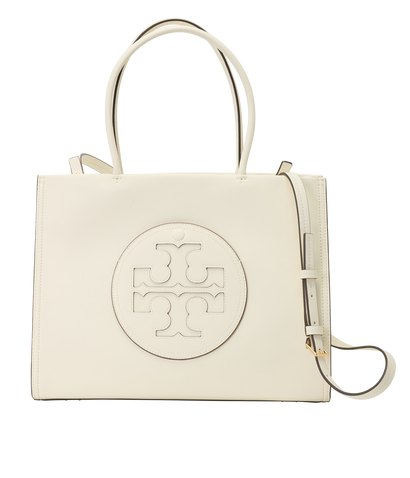 Small Ella Bio Tote, &pound;210, Handbags, Cream, Leather, Front view